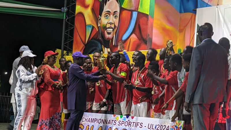   La Faculté de Droit remporte le Championnat de football 2024 à l’Université de Lomé