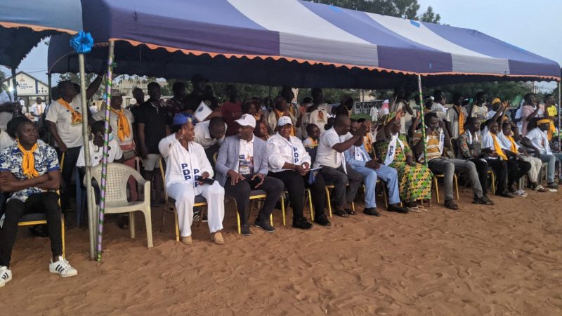 Élections législatives et régionales : le parti PDP clôture en beauté la campagne avec un concert-meeting à Lomé