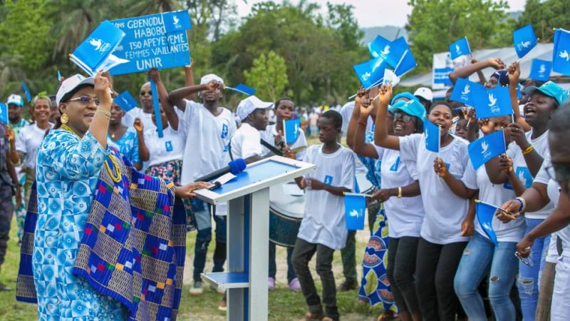 UNIR Kpélé remercie ses militants lors d’un grand meeting à Elé