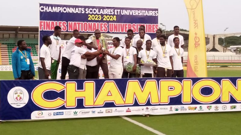 L’Université de Lomé Rafle Presque Tous les Trophées au Championnat Universitaire 2023-2024