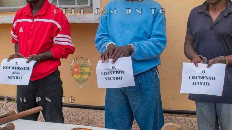Arrestation d’un Réseau de Présumés Braqueurs