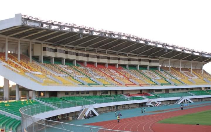 Le stade de kégué fermé