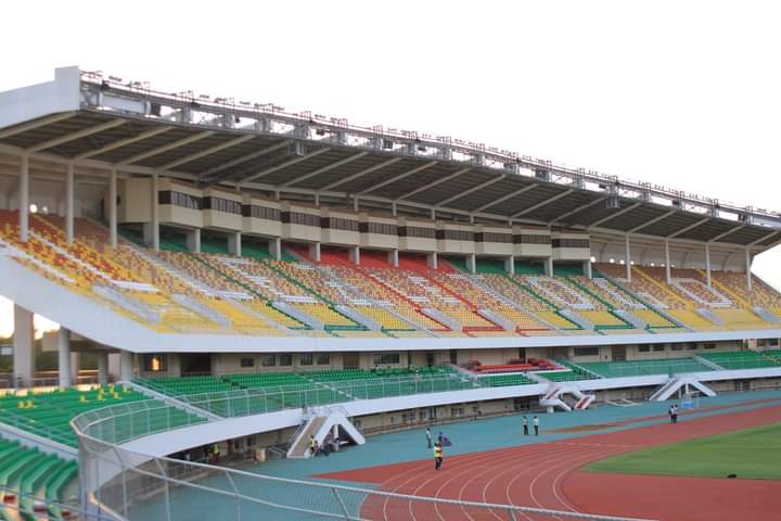 Le stade de kégué fermé