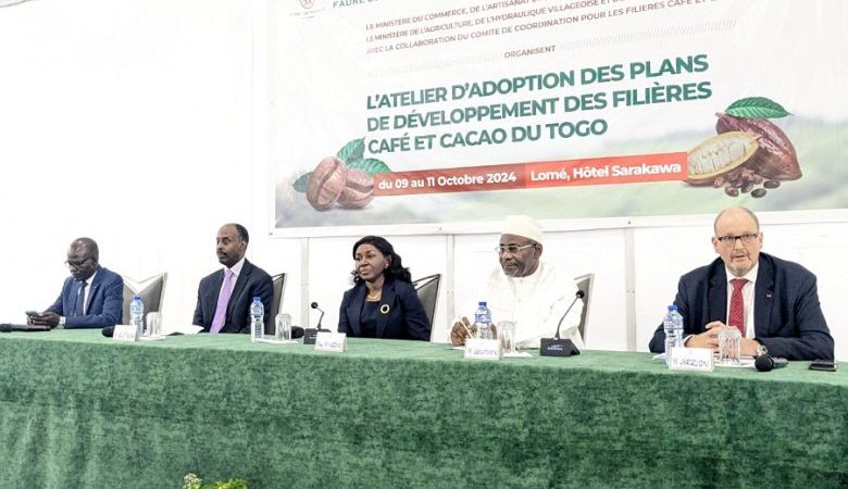 Des plans stratégiques pour renforcer les filières café et cacao au Togo