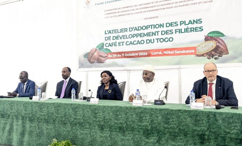 Des plans stratégiques pour renforcer les filières café et cacao au Togo