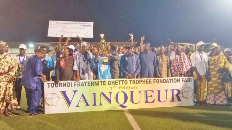 Lion FC de Legbassito triomphe à la première édition du tournoi fraternité Ghettos