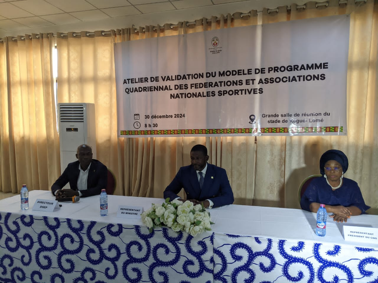 Un programme quadriennal pour dynamiser le sport au Togo