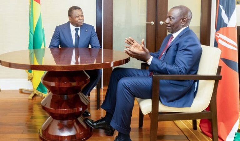 Togo-Kenya : Faure Gnassingbé et William Ruto renforcent leur partenariat à Accra