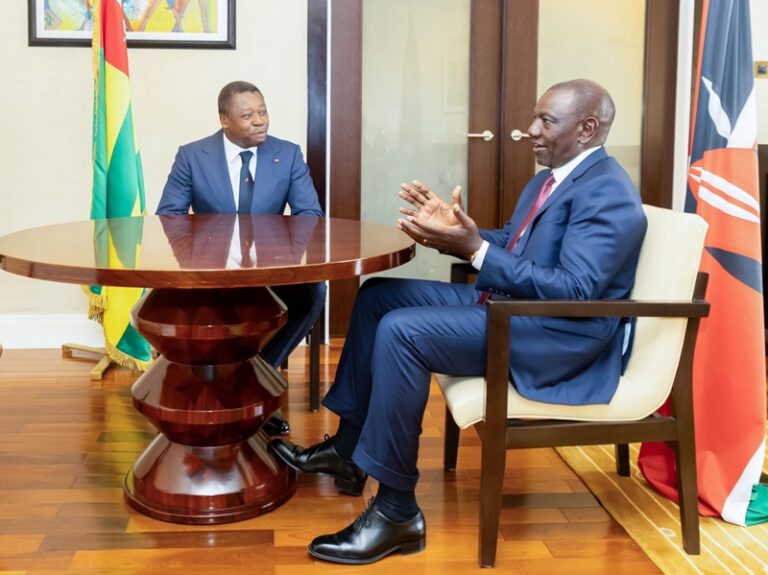Togo-Kenya : Faure Gnassingbé et William Ruto renforcent leur partenariat à Accra