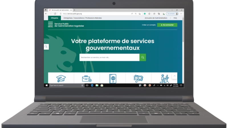 Togo : Le Portail des Services Publics enregistre une Croissance Remarquable