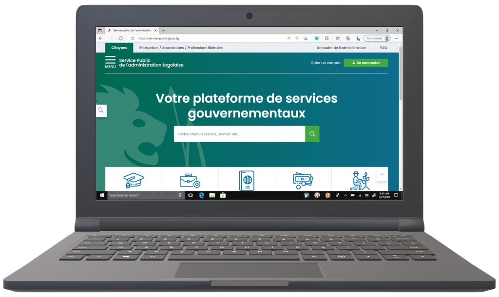 Togo : Le Portail des Services Publics enregistre une Croissance Remarquable