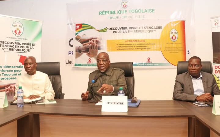 Sensibilisation à la 5ᵉ République : le gouvernement en campagne à Sokodé