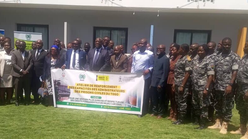 Togo : Un atelier pour une gestion plus humaine des prisons
