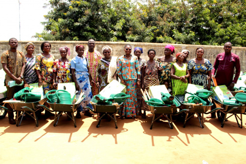 Togo : 265 femmes rurales équipées pour renforcer leur autonomie agricole