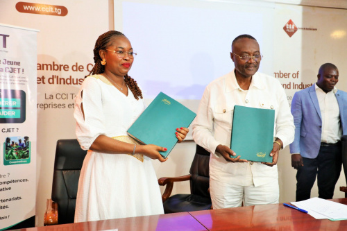 Renforcement du soutien aux jeunes entreprises : la CJET et la CCI-Togo unissent leurs forces