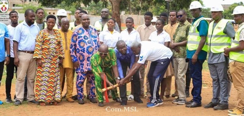 Une plateforme multisports pour redynamiser le sport scolaire à Bè Kpota