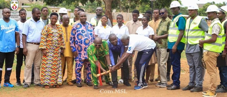 Une plateforme multisports pour redynamiser le sport scolaire à Bè Kpota