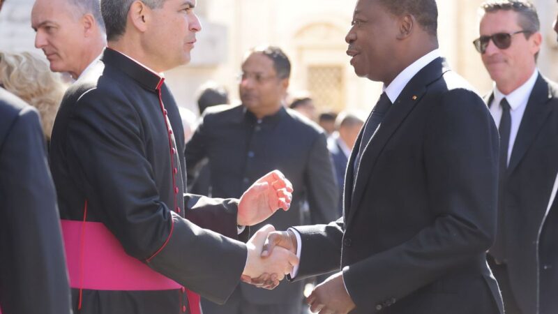 Dernier hommage mondial au Pape François : Faure Gnassingbé présent à Rome