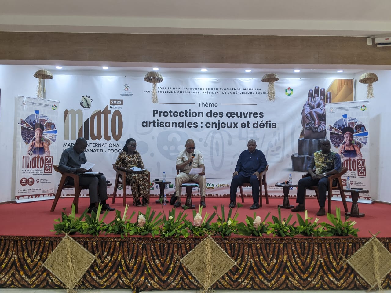 MIATO : les artisans togolais appelés à protéger leurs œuvres face aux défis de la ZLECAf