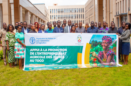 Un nouveau projet pour stimuler l’entrepreneuriat agricole des jeunes au Togo