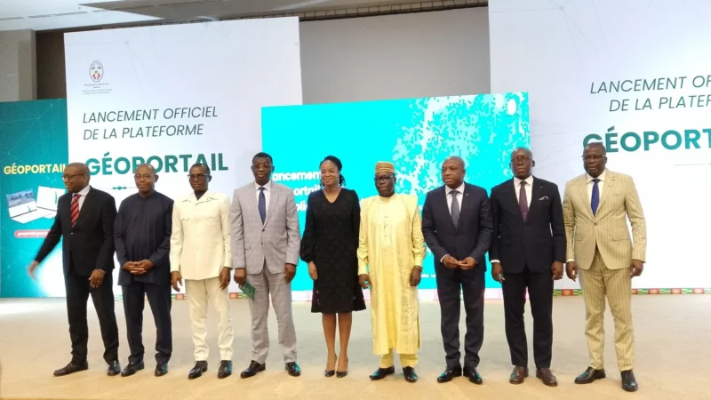Cina Lawson inaugure le Géoportail national pour appuyer le développement durable
