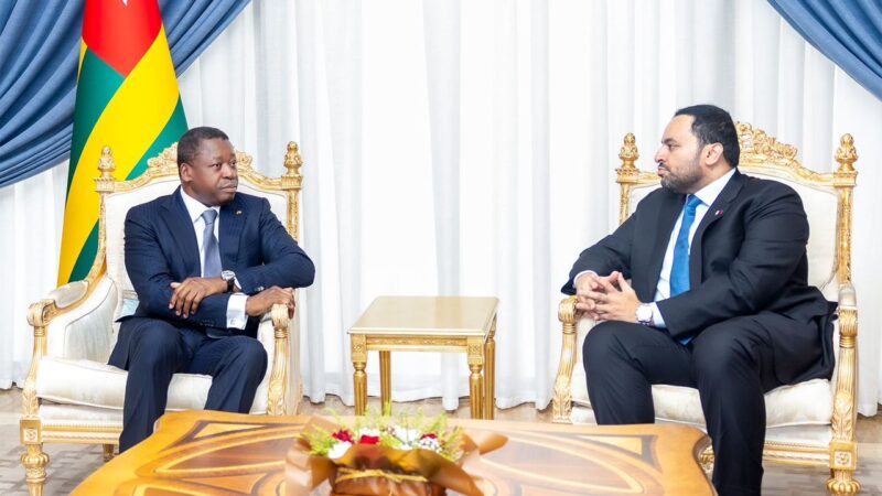 Doha et Lomé consolident leurs liens autour de la paix régionale