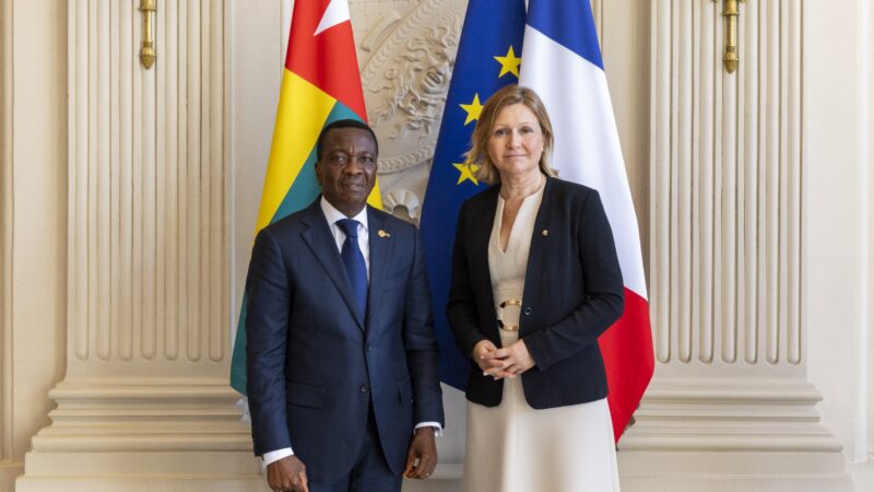 Kodjo Adedze et Yaël Braun-Pivet renforcent les liens interparlementaires à Paris