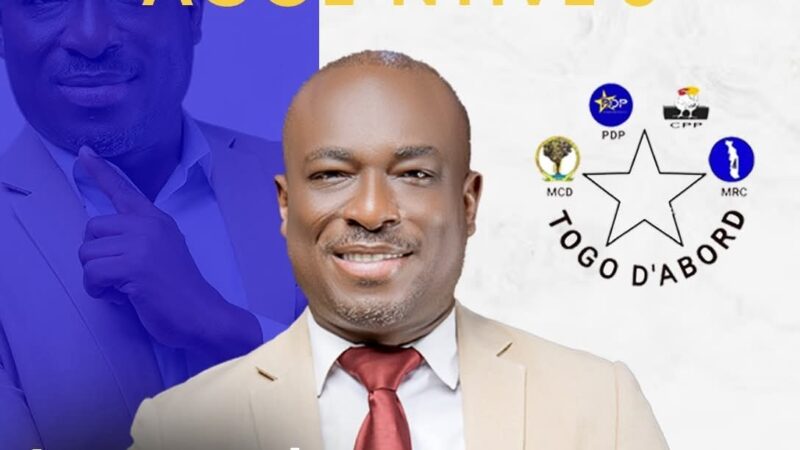 Agoè-Nyivé 3 : Innocent Kagbara engage la coalition « Togo d’abord » pour un renouveau local