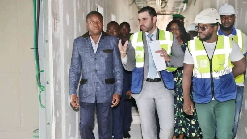 Modernisation du CHU de Kara : Faure Gnassingbé salue l’avancement du Projet ELLIPSE