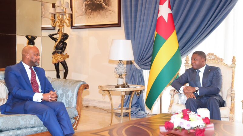 Faure Gnassingbé accueille le Secrétaire général de la ZLECAF à Lomé
