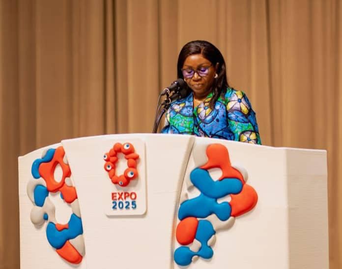 Journée nationale à l’exposition Osaka : Rose Kayi Mivedor-Sambiani porte haut les couleurs du Togo