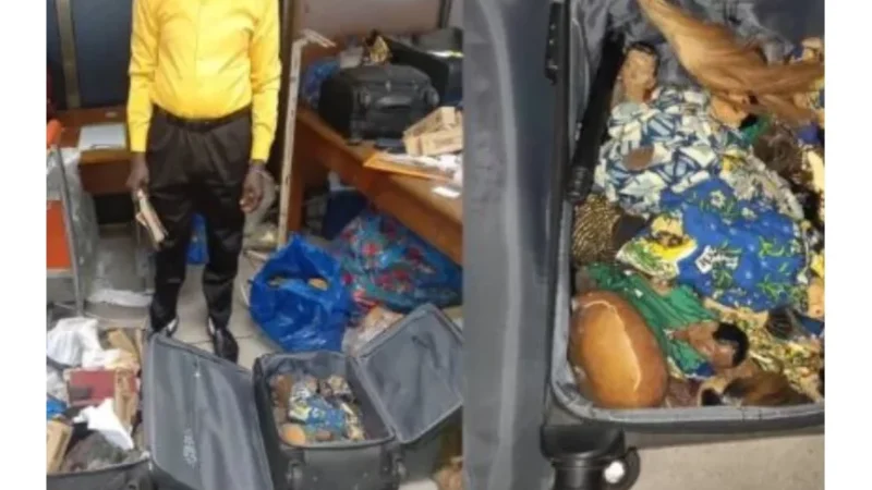 Gabon : Deux Béninois arrêtés à l’aéroport avec des fétiches dans leurs bagages