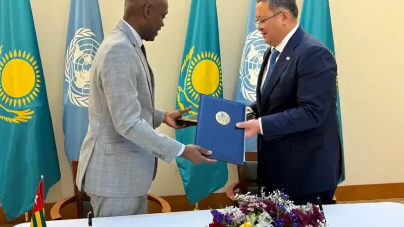Plus de visa pour aller au Kazakhstan pour cette catégorie de Togolais