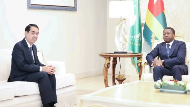 Diplomatie : Faure Gnassingbé reçoit le nouvel ambassadeur de l’Inde au Togo