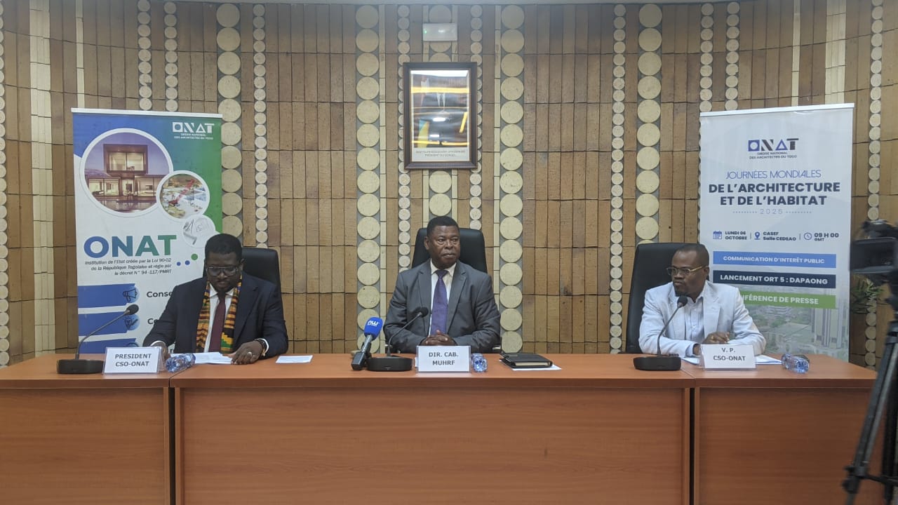 Journée mondiale de l’habitat : l’ONAT lance la 5ᵉ édition de “L’ONAT à la rencontre du Togo”
