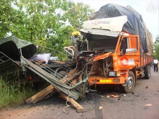 Trois morts dont un bébé dans un accident tragique sur la nationale N°1