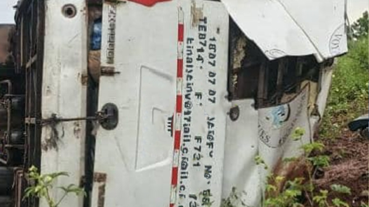 Accident : Un bus renversé fait 2 morts à Barkoissi